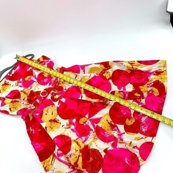 Julian Taylor New York Belted midi Dress Sz 8 - Picture 11 of 11